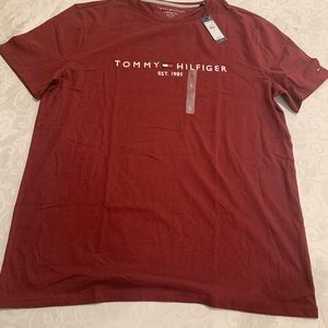 New man tee. Maroon color. Regular fit.